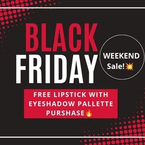 Black Friday Makeup Sale Poster